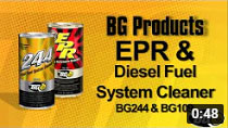 BG 244 and BG EPR Product Test video